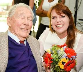 Robert Schaffner and Joy Campkin Smith at Founders' Tea 2017